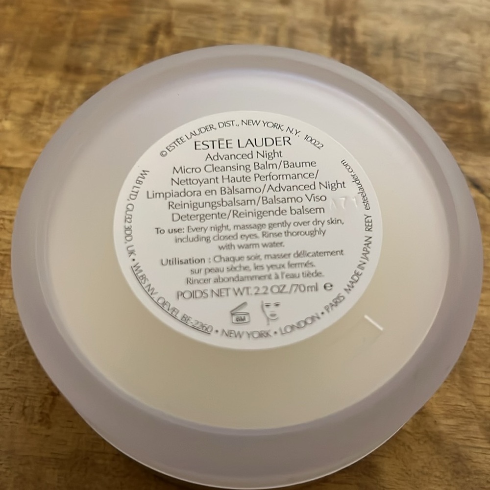 Estee Lauder Advanced Night Micro Cleansing Balm Women Balm 2.2 Fl Oz New no box